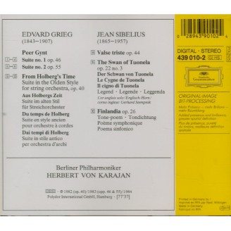 GRIEG - Karajan - Peer Gynt : suite n°1 op.46..